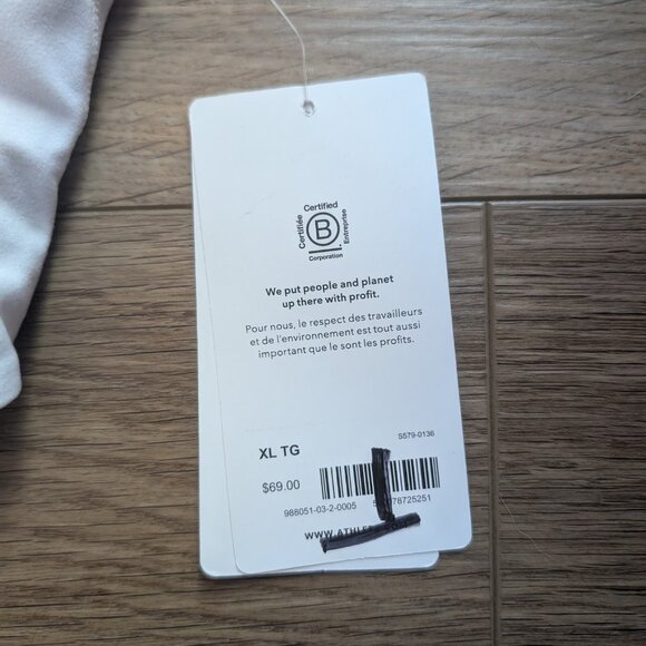 Athleta | Conscious Crop Cut Out Bra D-DD In White - Picture 6 of 12